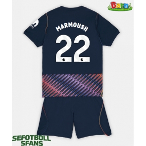 Tottenham Hotspur Omar Marmoush #22 Bortaställ Barn 2026-27 Kortärmad (+ Korta byxor)